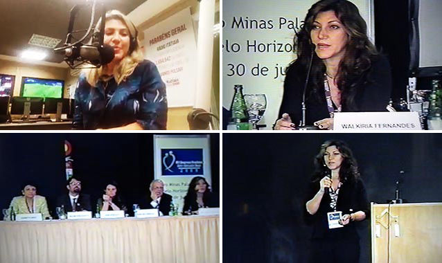 Sexóloga Walkíria Fernandes em eventos